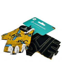 GUANTES CORTOS KINDER LAUDENBACH ABEJA AMARILLO - comprar online