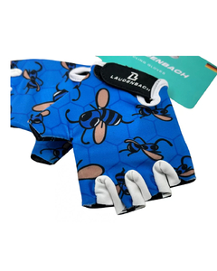 GUANTES CORTOS KINDER LAUDENBACH ABEJA AZUL - comprar online