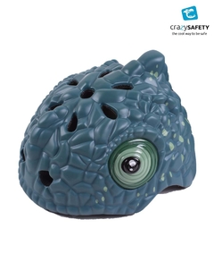 CASCO CRAZY SAFETY CAMALEON AZUL en internet