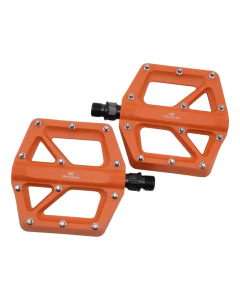PEDALES NYLON PLATAFORM ANTI/SLIP MTB VAN1051 NARANJA - comprar online