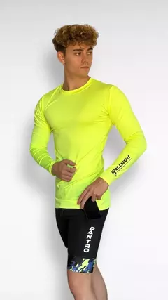 REMERA TERMICA AMARILLO FLUOR PANTRO HOMBRE en internet