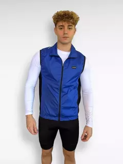 CHALECO ROMPEVIENTO ULTRALIVIANO AZUL - comprar online