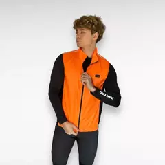CHALECO ROMPEVIENTO ULTRALIVIANO NARANJA