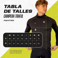 CAMPERA TRAFUL ROJO (SEGUNDA PIEL) en internet