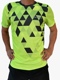 REMERA RUNNING DEPORTIVA UNISEX FLUOR - comprar online