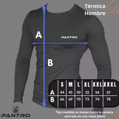 REMERA TERMICA AMARILLO FLUOR PANTRO HOMBRE - TiendaBici Argentina
