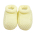 Botinha de Tricô Básico Amarelo - comprar online