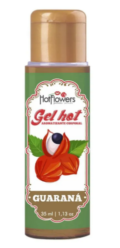 Gel Hot Aromatizante Corporal Guaraná 35ml