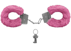 Algemas de Metal Revestida com Pelúcia Fur Love Cuffs Vip Mix