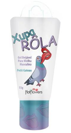 Xupa Rola Gel Beijável Para Virilha Masculina 15g