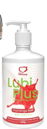Lubi Plus Lubrificante Morango 500g