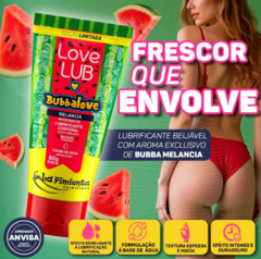 Love Lub Bubbalove Lubrificante Corporal Beijável 60g Melancia - comprar online