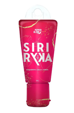 Siri Ryka Gel Comestível Esquenta, Gela e Vibra 18g