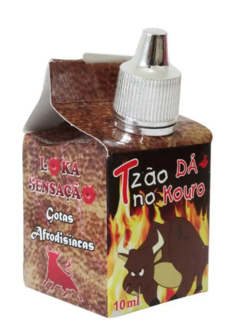 Tzão Dá No Kouro Gotas Estimulantes 10ml