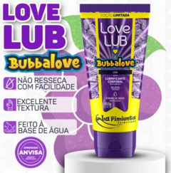 Love Lub Bubbalove Lubrificante Corporal Beijável 60g Uva - comprar online