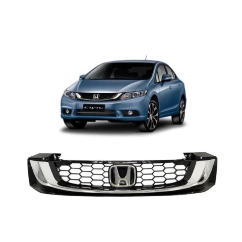 FRISO GRADE RADIADOR CROM CIVIC 2015 A 2016