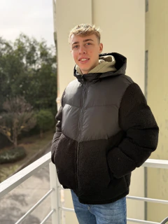 Campera corderito hombre - URBANA