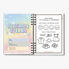 Kit Caderno e Button Congresso modelo 165