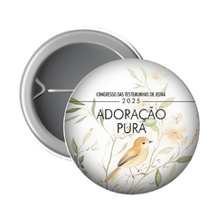 Button congresso Atacado 20 unidades - loja online