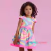 Vestido infantil Mon Sucré Funny Confete coleção outono-inverno