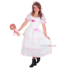 Vestido caipira infantil noivinha + tiara véu São João Festa Junina