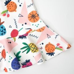 Vestido frutinhas abacaxi Mon Sucré - comprar online