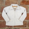 Casaco maquinetado off white Ser Garota