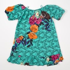 Vestido Flores Malagueta (forma grande)