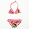 Biquini floral rosa Waves (forma pequena)