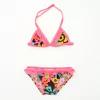 Biquini floral rosa Waves (forma pequena)