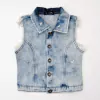 Colete jeans Vic&Vicky