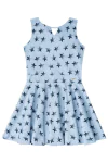 Vestido azul estrelas Vic&Vicky