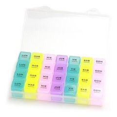 ESTUCHE ORGANIZADOR PILDORAS GAMA