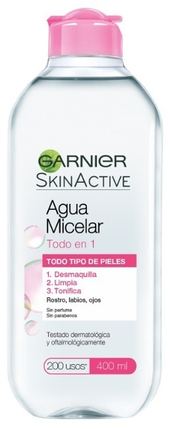 AGUA MICELAR GARNIER TODO EN 1