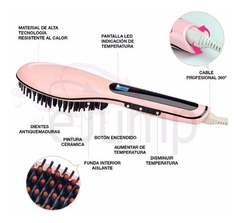 CEPILLO ALISADOR FAST HAIR STRAIGHTENER - comprar online