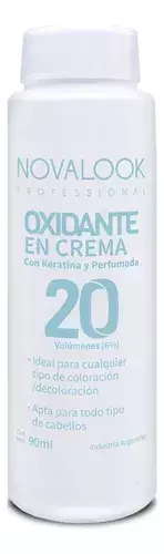 OXIDANTE 20 VOL NOVALOOK X10ML