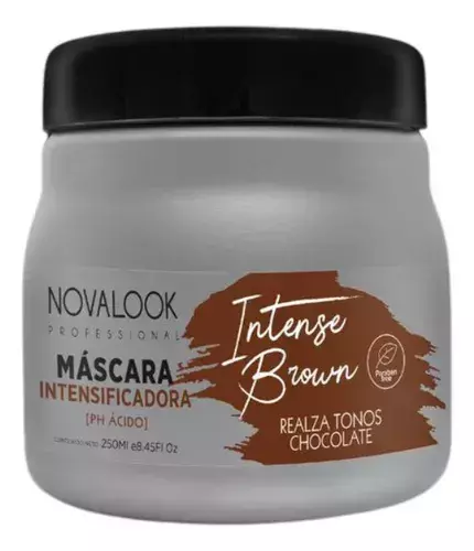 MASCARA INTENSIFICADORA BROWN NOVALOOK X250ML
