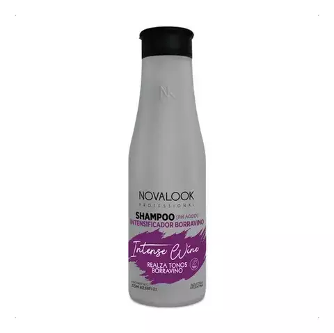 SHAMPOO INTENSIFICADOR WINE NOVALOOK X375ML