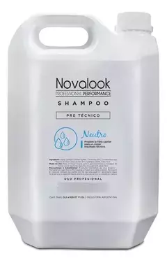 SHAMPOO NEUTRO NOVALOOK X5LITROS