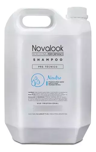 SHAMPOO NEUTRO NOVALOOK X5LITROS