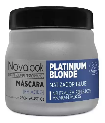 MASCARA MATIZADOR AZUL BLONDE NOVALOOK X250ML