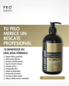 S.O.S MASK LIQUID GOLD PROLACCIO X500 ML en internet