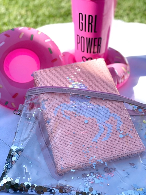 CUADERNO UNICORN LENTEJUELAS