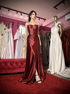 Vestido Lala Marsala - comprar online