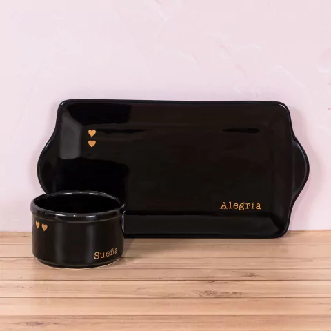 BANDEJA AURORA NEGRA