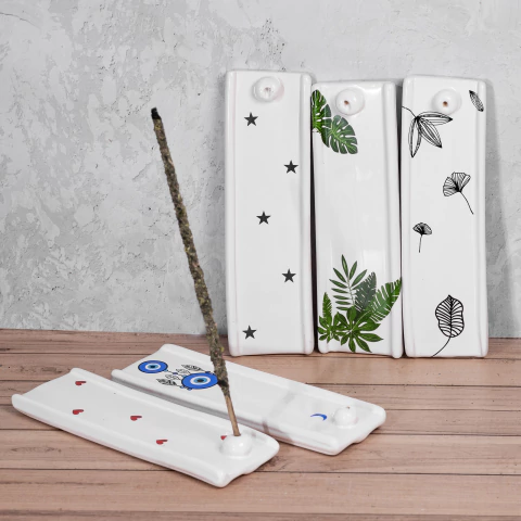 PORTA SAHUMERIO BLANCO