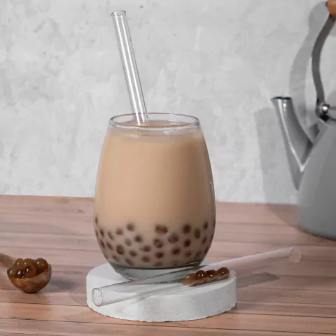 SORBETE DE VIDRIO BUBBLE TEA