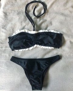 Strapless Voladitos Chicos Black & White
