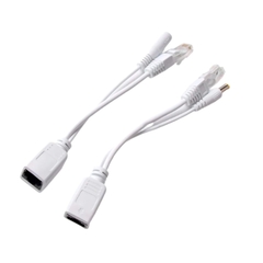 Par De Cabo Adaptador Poe Rj45 12v 2a Ethernet Até 30metros - comprar online