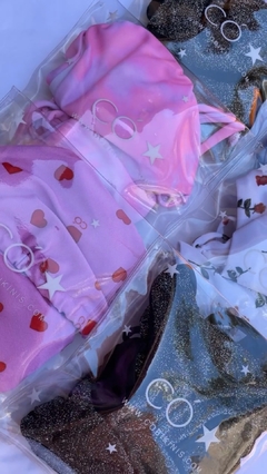 bikini corazon rosa solo corpiño(95-100) en internet